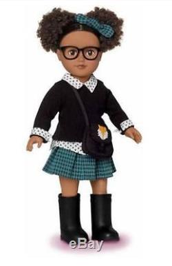 My Life As 18 School Girl Doll, African American, Eyes Open/Close, Long Lashes