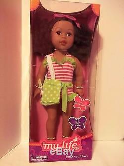My Life Madame Alexander 18 Beach Vacation African American Doll New