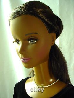 My Size Barbie Doll Mexico 1992 African American Barbie Doll With Eyelashes 38