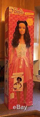 My size barbie doll African American New In Box