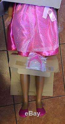My size barbie doll African American New In Box