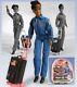 NASA Space Shuttle Pilot Astronaut Doll African American 11 in Backpack New