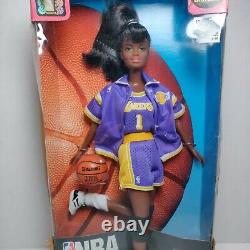 NBA Lakers 1998 Barbie African American Doll Collectible Basketball 20705