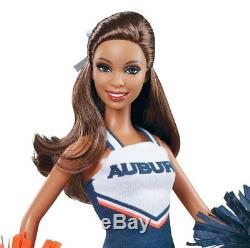 NEW Auburn University Barbie Doll (African American)