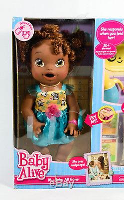 NEW Baby Alive My Baby All Gone African American Drinks & Wets Doll