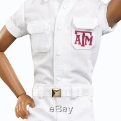 NEW Barbie Collector Texas A&M University African-American Ken Doll
