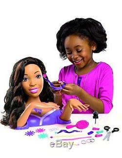 NEW Barbie Color Cut and Style African American Styling Head