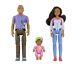 NEW Fisher Price LOVING FAMILY African American MOM, DAD, BABY Doll Figures