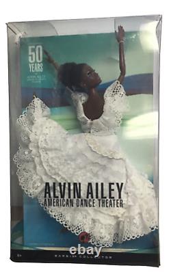 NIB ALVIN AILEY American Dance Theater Barbie Pink Label 2008 Collectible