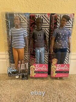 NIB Lot Of 13 Barbie Fashionista/ Barbie African American Dolls