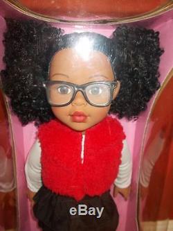 NIB My Life As Doll School Girl Black African American 18 SEALED Girls 18
