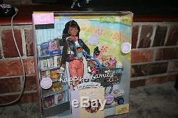 NIB Shopping Fun Midge, Nikki & Baby Happy Family Barbie African American AA