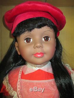 NRFB Ashton-Drake Reproduction IDEAL Doll PATTI PLAYPAL 35 African American