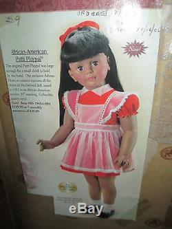NRFB Ashton-Drake Reproduction IDEAL Doll PATTI PLAYPAL 35 African American