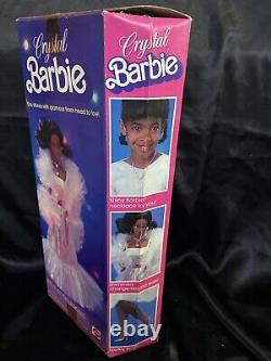 NRFB Vintage 1983 Crystal Barbie Doll #4859 Mattel African American (B)