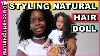Natural Hair Dolls Hairstyle By LIL Sis