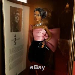 New 2017 Platinum Label Yves Saint Laurent Barbie Doll and COA Musée Paris