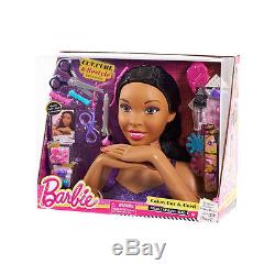 New Barbie Deluxe Styling Head African American Model20745441