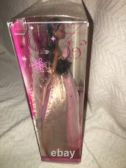 New Box 2009 Holiday Barbie Doll African American 50th Anniversary Mattel N6557