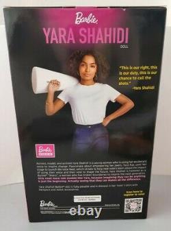 New Mattel Yara Shahidi Doll Barbie Signature 2020 LIMITED EDITION Vote Shero