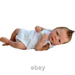 Newborn Baby Doll Reborn Silicone Vinyl Lifelike 18Inc Dolls Full Body Toy Gift