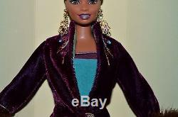 Nib-1998 Plum Royale By Byron Lars Barbie Doll- Limited Edition-african American
