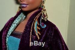 Nib-1998 Plum Royale By Byron Lars Barbie Doll- Limited Edition-african American