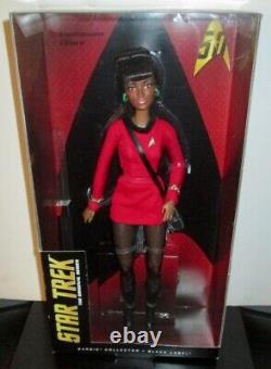 Nichelle Nichols Star Trek Lt. Uhura Doll NRFB 50th Anniversary