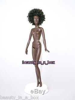 Nichelle Nude Barbie Doll AA African American Urban Hipster for OOAK & Stand