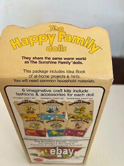 Nip Vintage Mattel The Happy Family #7279 African American Family 1974