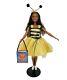 OOAK Honey Bumble Bee African American Barbie Doll Halloween Spring Handmade