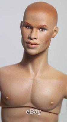 OOAK Integrity Color Infusion Fashion Royalty African American Tobias Homme Doll