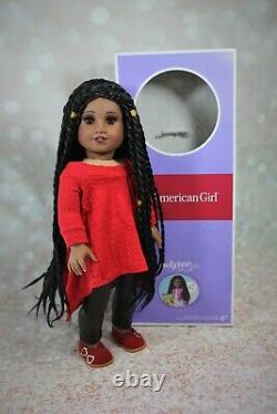 OOAK custom American girl doll Arya, DOC, African American custom doll brown eye