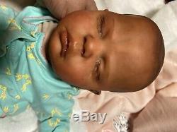 Ooak Reborn newborn baby Girl Evelyn by Cassie Brace