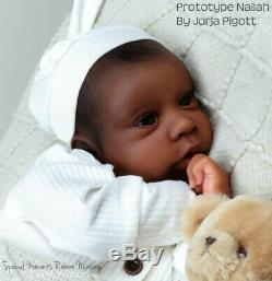 PROTOTYPE Nailah by Jorja Pigott Reborn Doll (Ethnic/AA/Biracial)