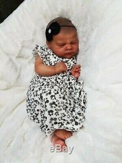 PROTOTYPE Reborn Baby Girl FRIDA by Lorraine Yophi AA Ethnic Lifelike Doll