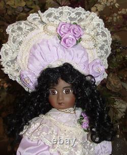 Patricia Loveless Antique Reproduction Tete Jumeau Black African American Doll