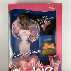Perfume Pretty Barbie Doll African American AA 1987 Mattel 4552 NRFB FAST SHIP