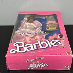 Perfume Pretty Christie Barbie Doll Vintage 1987 NRFB Pink Dress Bow AA NRFB