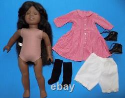 Pleasant Company Addy African American Girl Doll w Meet Outfit