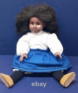 Pleasent company African American Girl Doll Dark Brown Hair & Skin