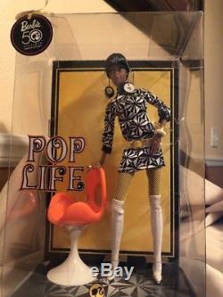 Pop Life Doll (African-American) Pivotal Mod Barbie Doll Collector Gold Label
