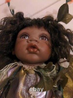 Porcelain Paulina Collection Limited Edition 28/2000 African American Fairy