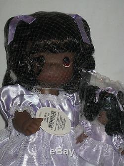 Precious Moment Doll Collection My twin African American Doll New
