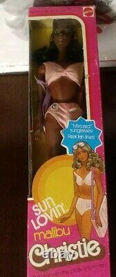 RARE 1978 Sun Lovin' Malibu Christie BARBIE Mattel #7745 NIB