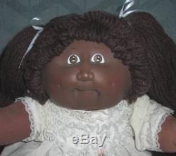 RARE 1983 FRECKLES AFRICAN AMERICAN GIRL CABBAGE PATCH KIDS DOLL, Old Dolls
