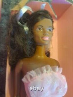 RARE 1987 Fun to Dress Barbie African American Doll #4558-Near Mint Condition