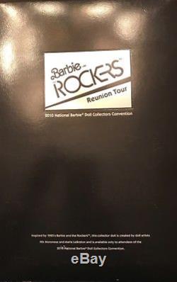 RARE African American BARBIE ROCKERS REUNION TOUR Lmtd Ed 2010 #R4552 NRFB