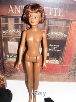 RARE BLACK TAMMY Ideal DOLL VINTAGE 1965 African American Grow up WINTER WEATHER