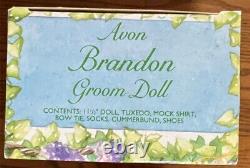 RARE Brandon Doll Avon Exclusive African-American Groom 1992 Never Played With